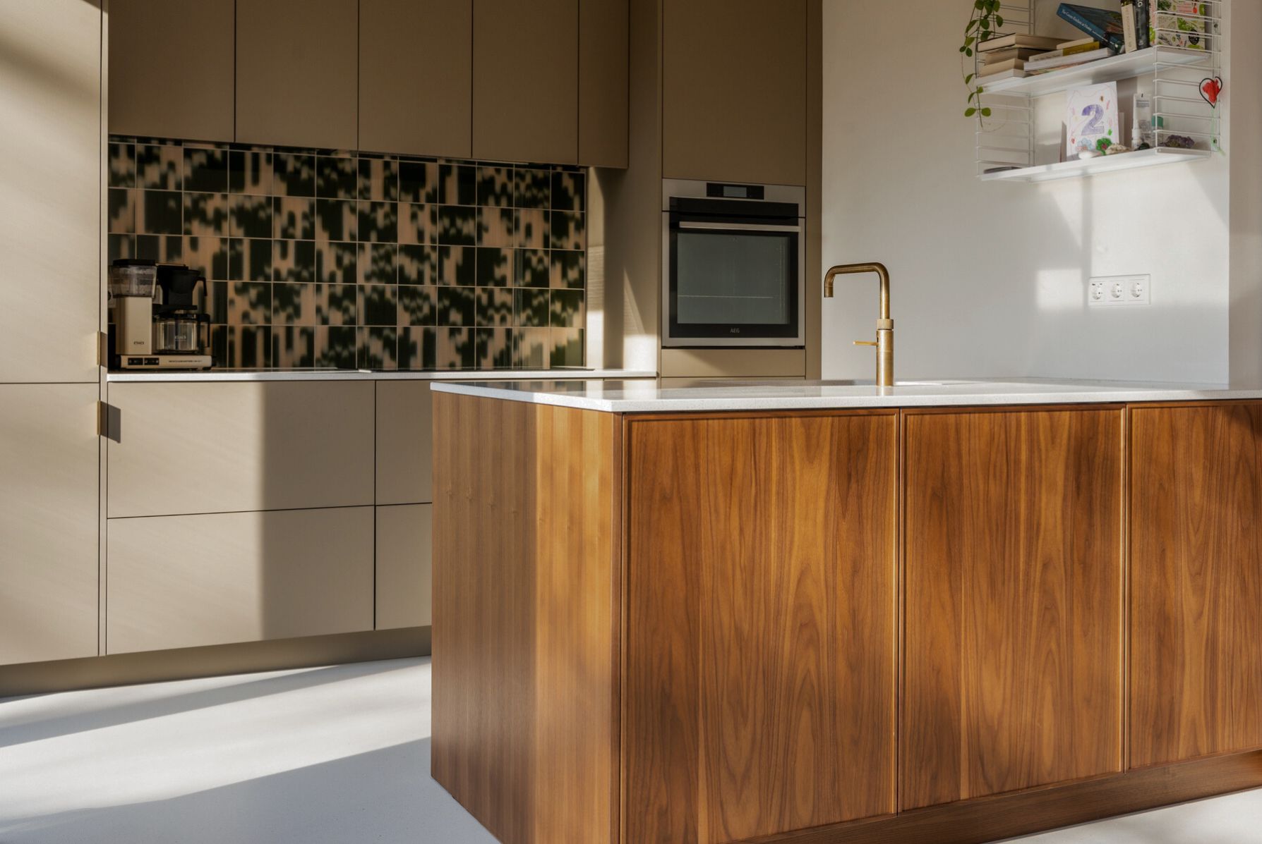 Baboon keuken fronten voor IKEA of Kvik keuken Farrow and Ball Denimes